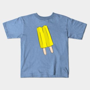 Yellow Popsicle Kids T-Shirt